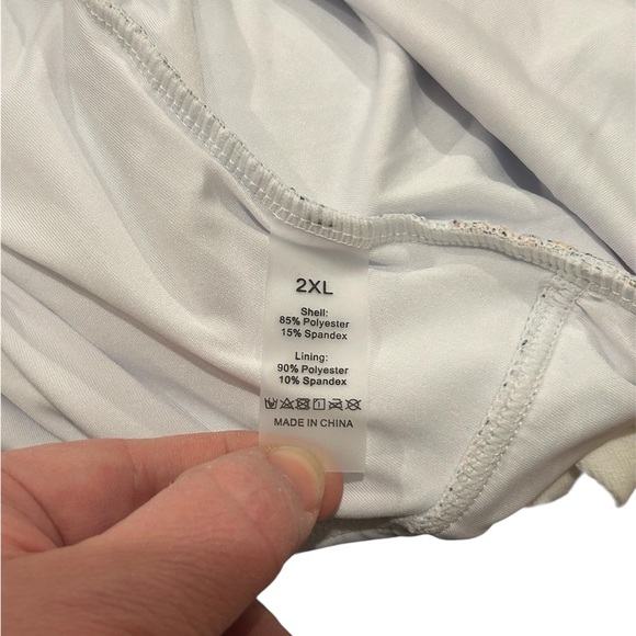 EOMENIE Floral One‑Piece Swimsuit – 2XL – Supportive, Ruched - Picture 6 of 6